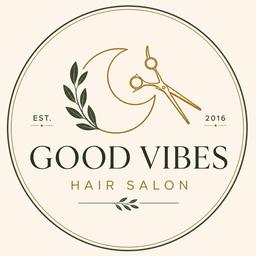 Good Vibes Hair Salon official logo