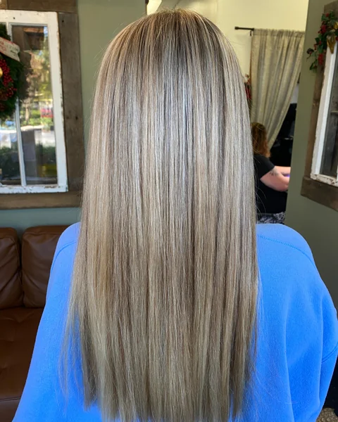 Silky smooth neutral brunette finish